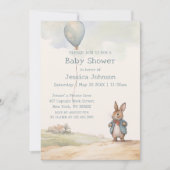 Peter Rabbit Baby shower Kaart (Voorkant)