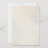 Peter Rabbit Baby shower Kaart (Achterkant)