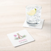 Peter Rabbit Baby shower Kartonnen Onderzetters (Insitu)