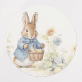 Peter Rabbit Baby shower Labels (Design 2)