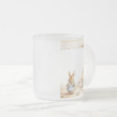 Peter Rabbit Baby shower Matglas Koffiemok (Voorkant rechts)