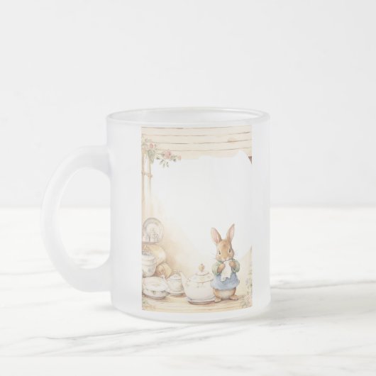 Peter Rabbit Baby shower Matglas Koffiemok (Links)