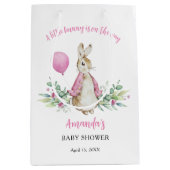 Peter Rabbit Baby shower Medium Cadeauzakje (Voorkant)