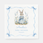 Peter Rabbit Baby Shower Napkins Servet (Voorkant)