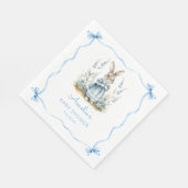 Peter Rabbit Baby Shower Napkins Servet (Hoek)