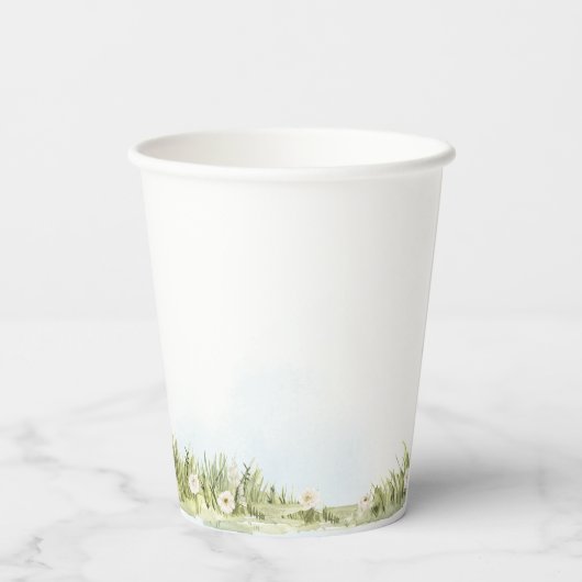 Peter Rabbit Baby shower Papieren Bekers (Achterkant)