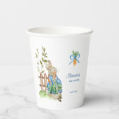 Peter Rabbit Baby Shower Papieren Bekers (Achterkant)