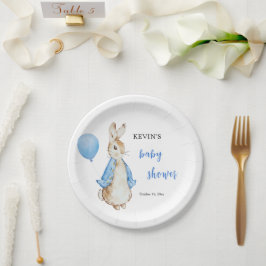 Peter Rabbit Baby shower Papieren Bordje