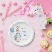 Peter Rabbit Baby shower Papieren Bordje (Feest)