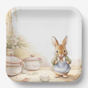 Peter Rabbit Baby shower Papieren Bordje