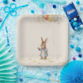 Peter Rabbit Baby shower Papieren Bordje (Feest)