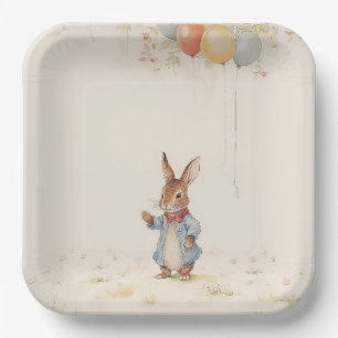 Peter Rabbit Baby shower Papieren Bordje