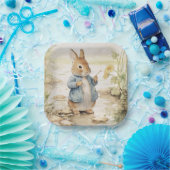 Peter Rabbit Baby shower Papieren Bordje (Feest)