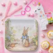 Peter Rabbit Baby shower Papieren Bordje (Feest)