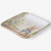 Peter Rabbit Baby shower Papieren Bordje (Gebogen)