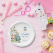 Peter Rabbit Baby Shower Papieren Bordje (Feest)