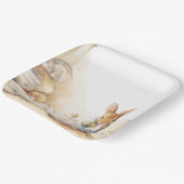 Peter Rabbit Baby shower Papieren Bordje (Gebogen)