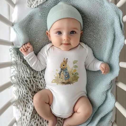 Peter Rabbit Baby shower Romper