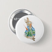 Peter Rabbit Baby Shower Ronde Button 5,7 Cm (Voorkant /achterkant)
