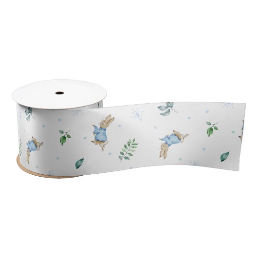 Peter Rabbit Baby shower Satijnen Lint (Spoel)