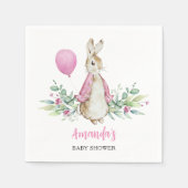 Peter Rabbit Baby shower Servet (Voorkant)