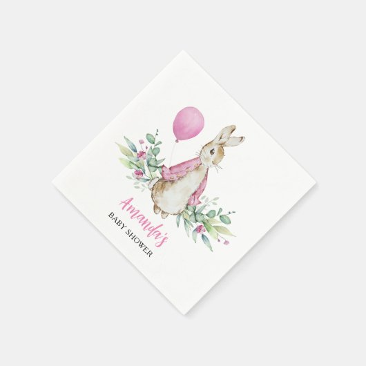 Peter Rabbit Baby shower Servet (Hoek)