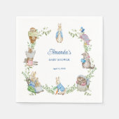 Peter Rabbit Baby Shower Servet (Voorkant)
