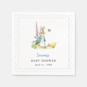 Peter Rabbit Baby shower servetten (Voorkant)