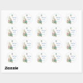 Peter Rabbit Baby Shower Thank You Ronde Sticker (Vel)