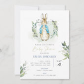 Peter Rabbit Baby shower Uitnodiging (Voorkant)