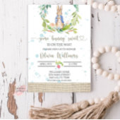 Peter Rabbit Baby shower Uitnodiging