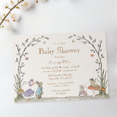 Peter Rabbit Baby shower Uitnodiging