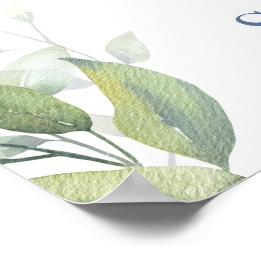 Peter Rabbit Baby shower Uitnodiging Poster (Hoek)