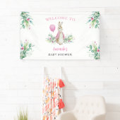 Peter Rabbit Baby shower Welkom Achtergrond Spandoek (Insitu)