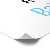 Peter Rabbit Baby shower Welkom Poster (Hoek)