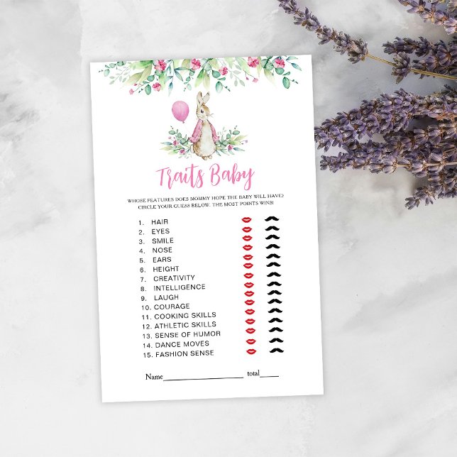 Peter Rabbit Baby Traits Game (Creator heeft geüpload)