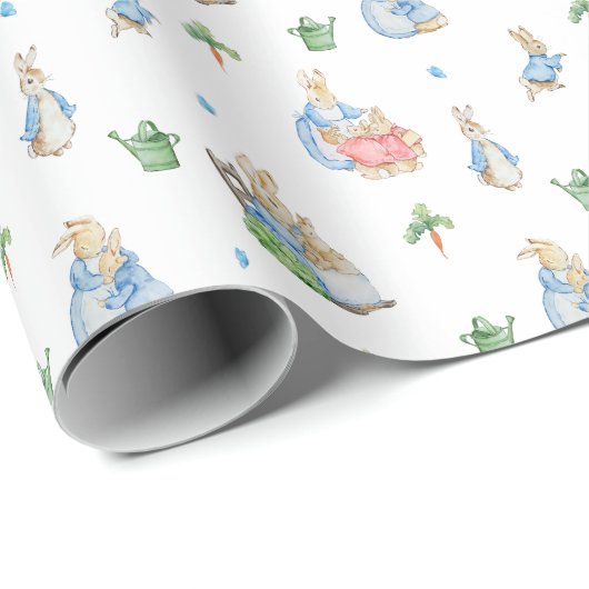Peter Rabbit Baby Verjaardag Cadeaupapier (Rol Hoek)