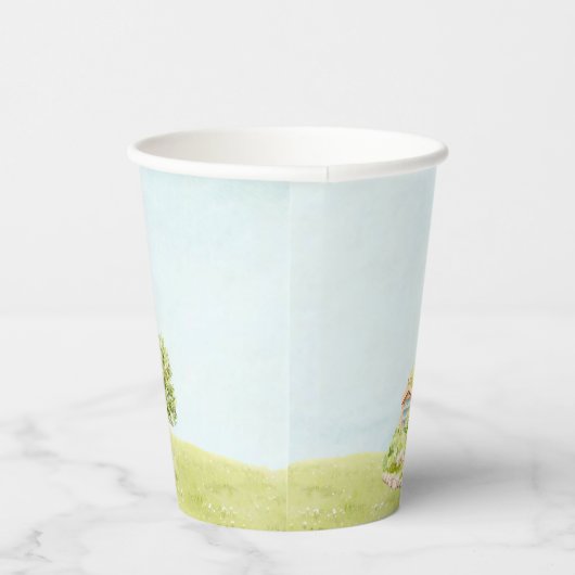 Peter Rabbit Baby's Boy Eerste Verjaardag Papieren Bekers (Rechts)