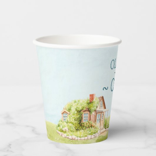 Peter Rabbit Baby's Boy Eerste Verjaardag Papieren Bekers (Voorkant)