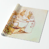 Peter Rabbit Beatrix Potter Cadeaupapier (Uitgerold)