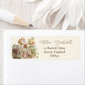 Peter Rabbit Beatrix Potter Collage  Kunst Etiket (Insitu)