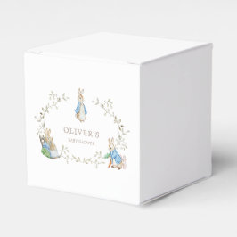 Peter Rabbit Beatrix Potter Greenery Watercolor Bedankdoosjes