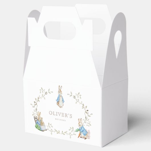 Peter Rabbit Beatrix Potter Greenery Waterverf Bedankdoosjes (Geopend)