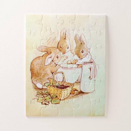 Peter Rabbit Beatrix Potter Jigzaag Puzzle Legpuzzel (Verticaal)