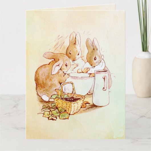 Peter Rabbit Beatrix Potter Kaart (Voorkant)