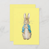 Peter Rabbit Bedankkaart (Voorkant / Achterkant)