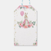 Peter Rabbit Bedankkaartje Verjaardagsfeestje Cadeaulabel (Achterkant)