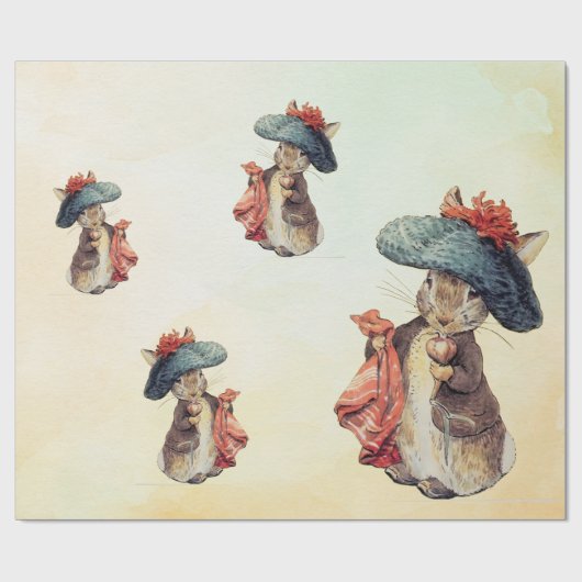 Peter Rabbit (Benjamin) Cadeaupapier (Vlak)