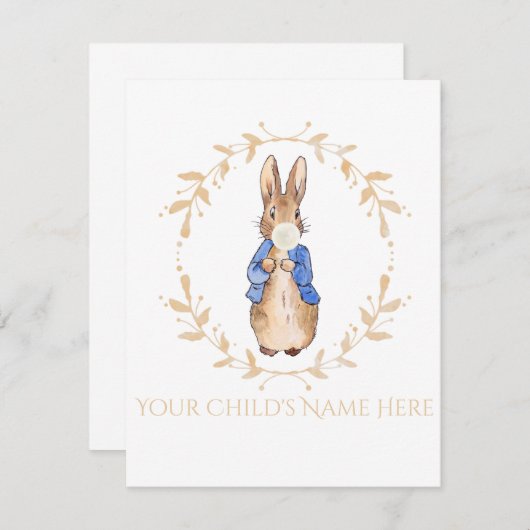 Peter Rabbit Bgloeit White Gum (Voorkant / Achterkant)