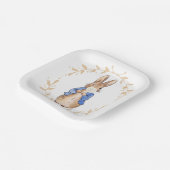 Peter Rabbit Bgloeit White Gum Papieren Bordje (Gebogen)